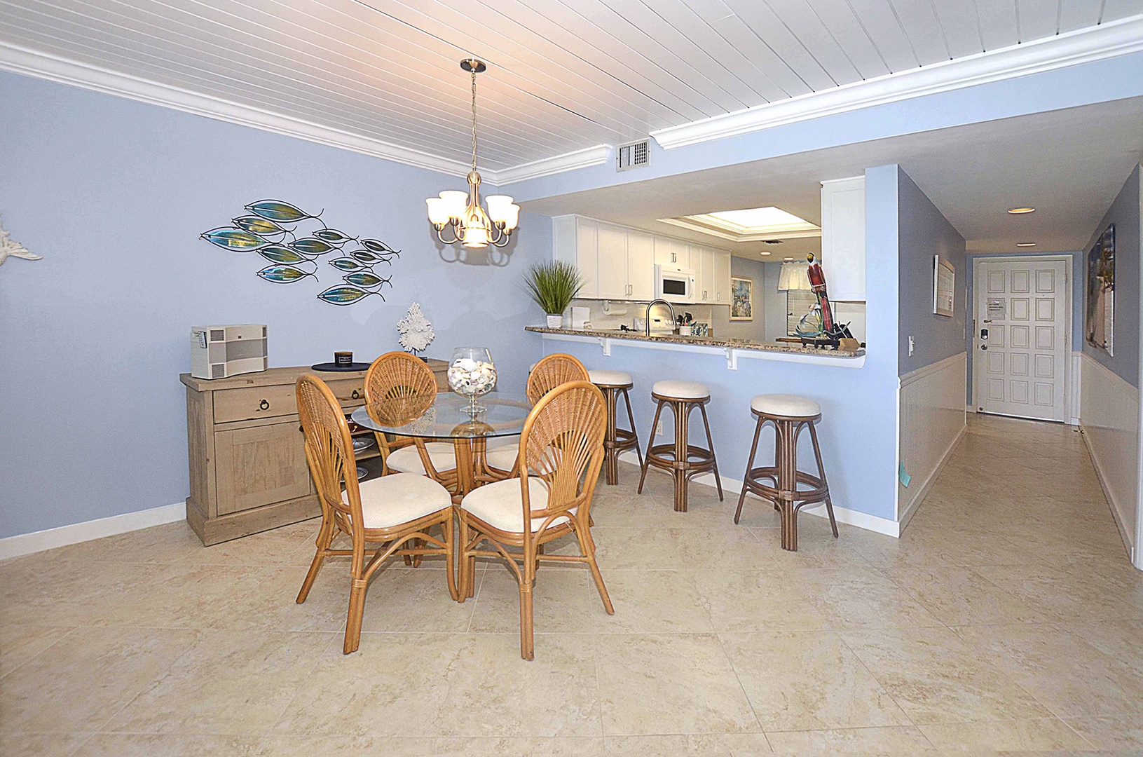 Entry Hall / Dining / Kitchen