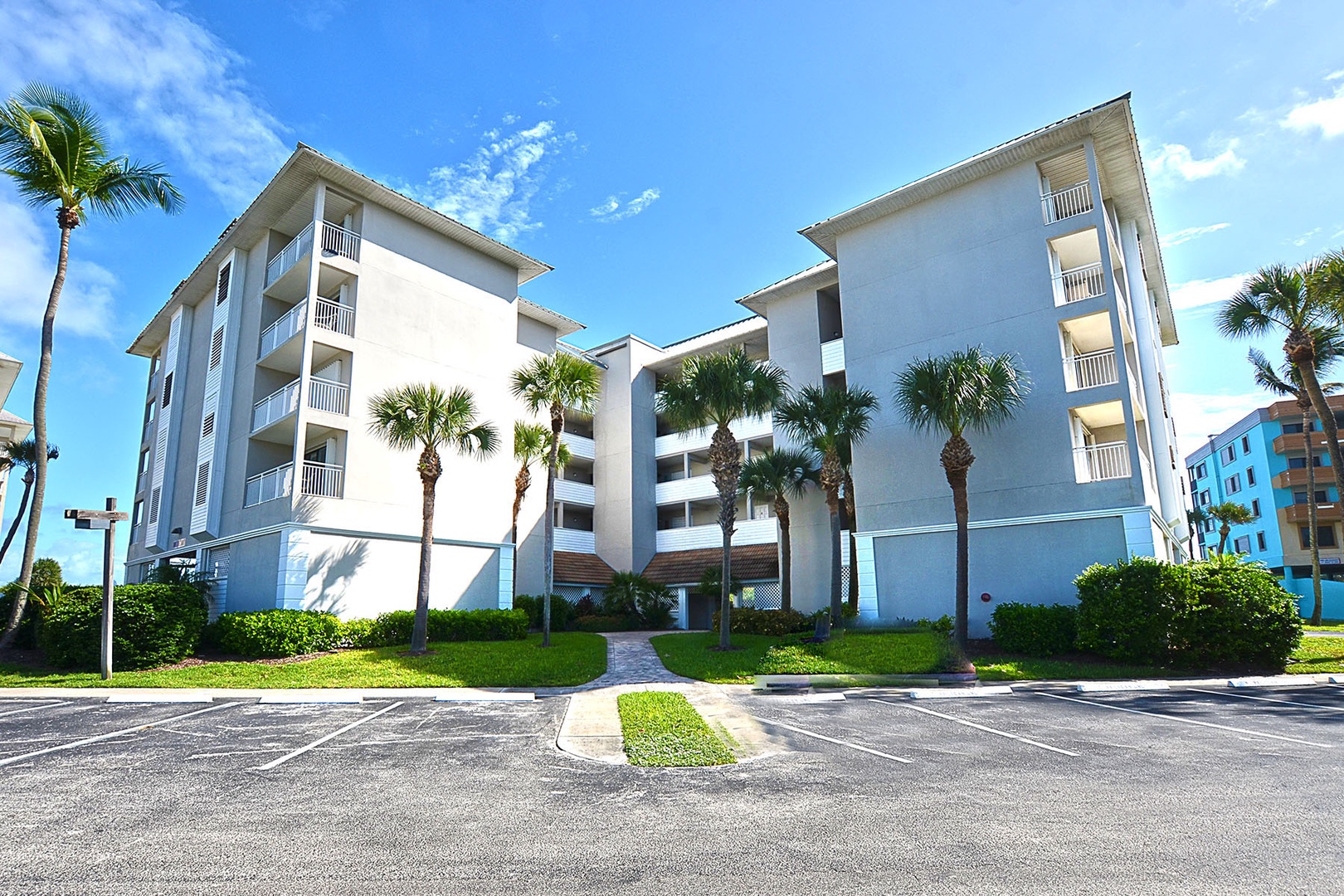 Pelican Condominium Building Entry