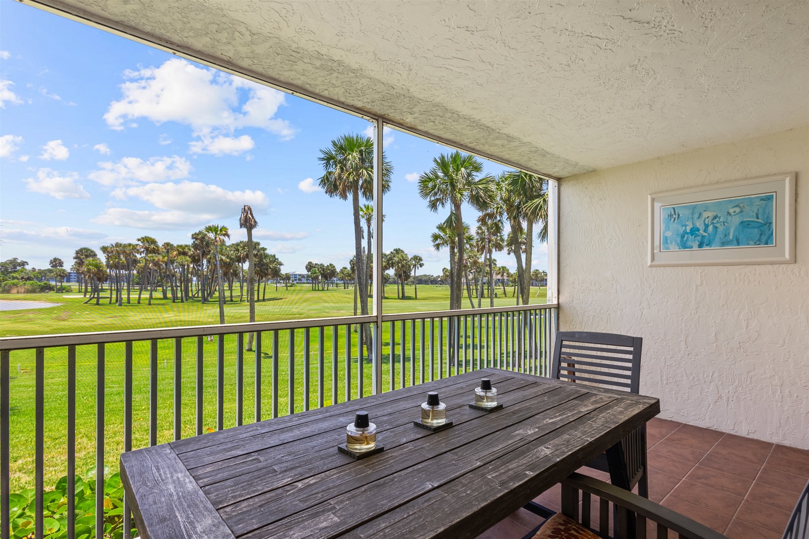 Patio with Golf Course View