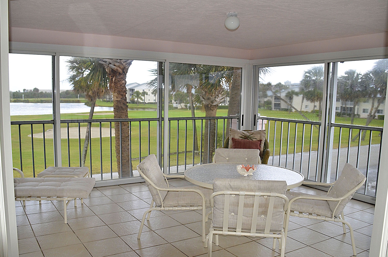 Spacious Corner Balcony