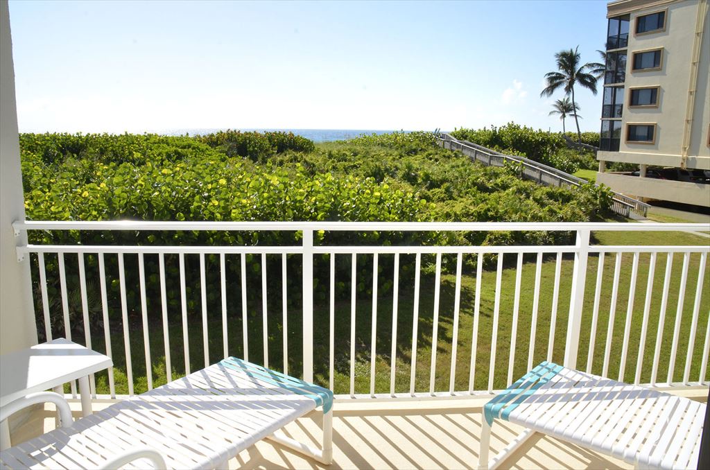 Oceanfront Balcony View