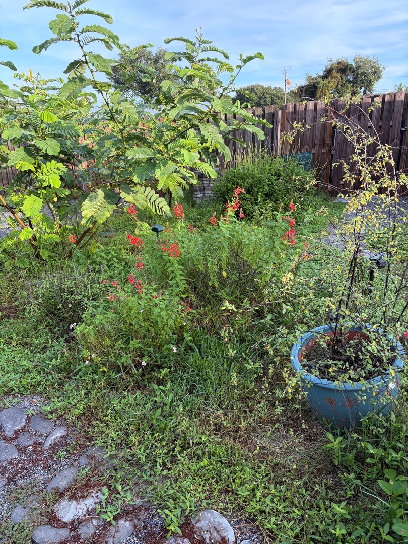 Natural landscaping