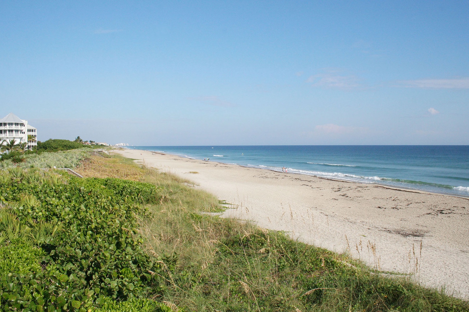 Plantation House Beach View from Dune Crossing