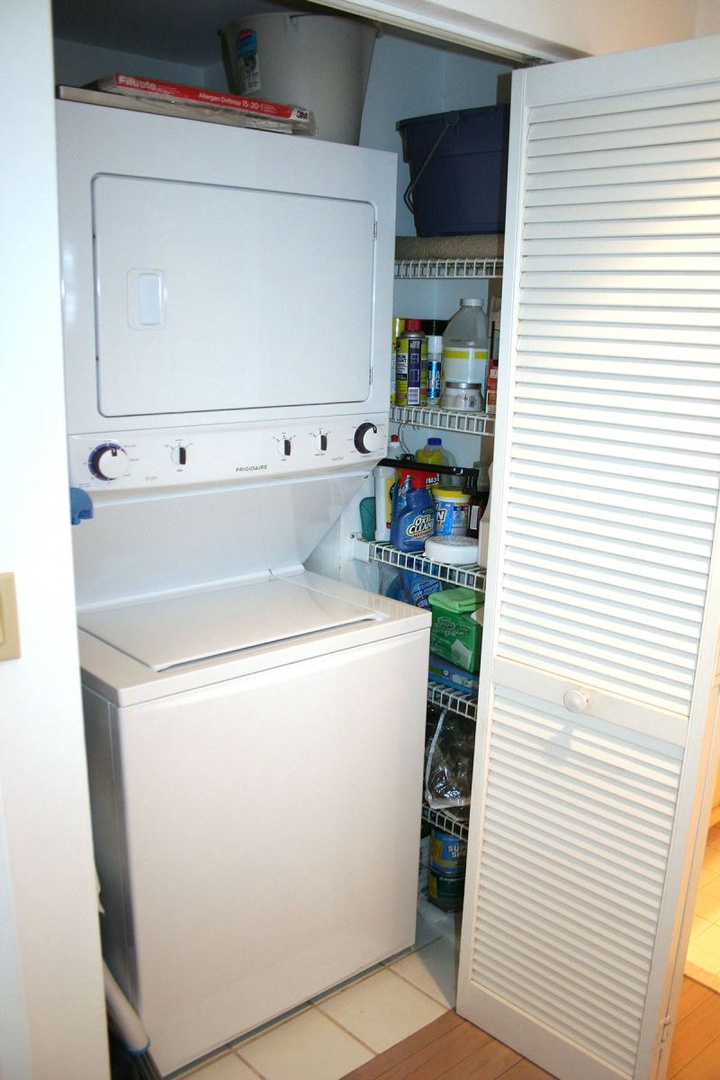 Laundry closet