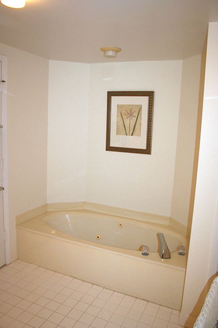 Ensuite Primary Bathroom tub