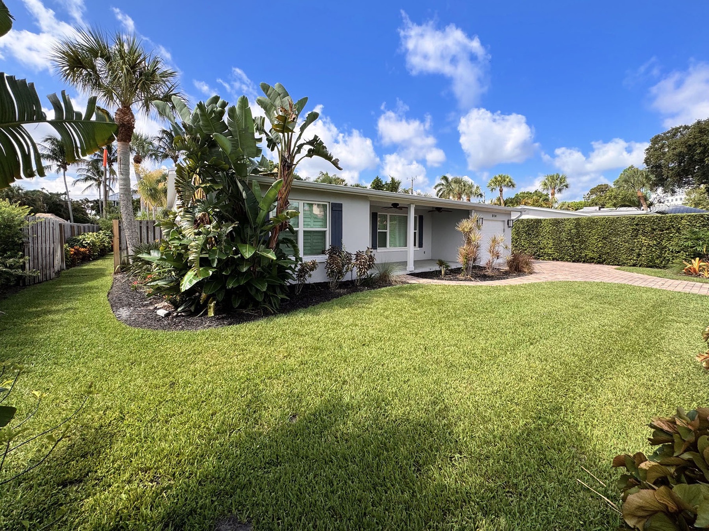 Residence Front Yard