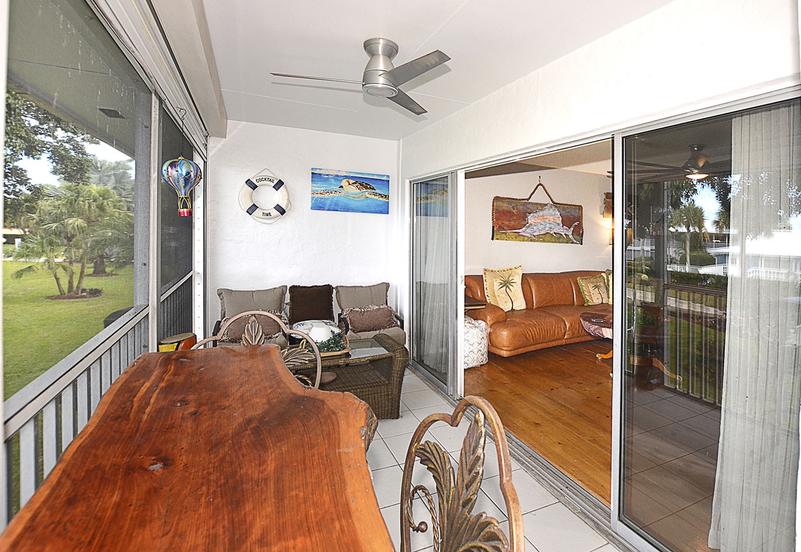 Screened Balcony