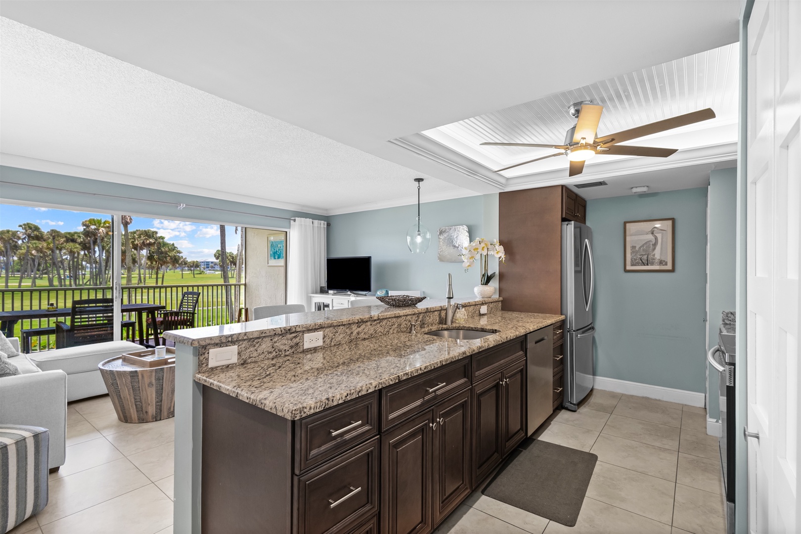 Kitchen / Living Room / Patio