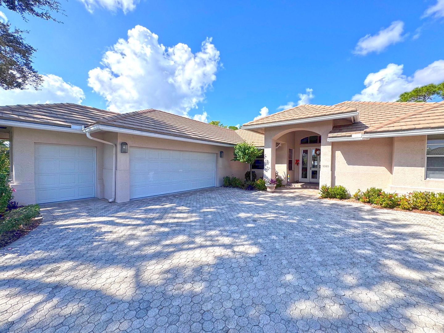 2-Car Garage Plus Golf Cart Garage