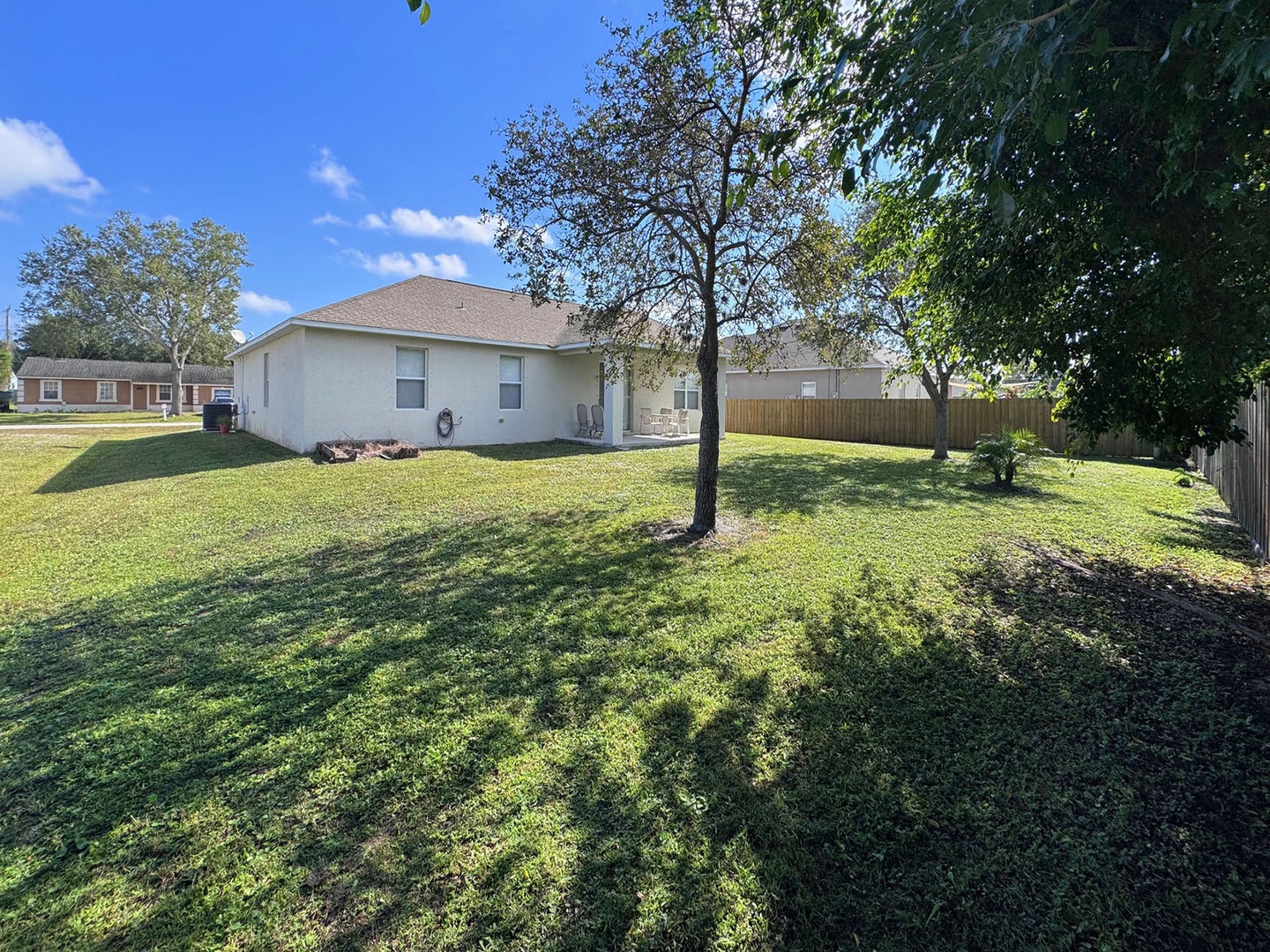 Large Back Yard