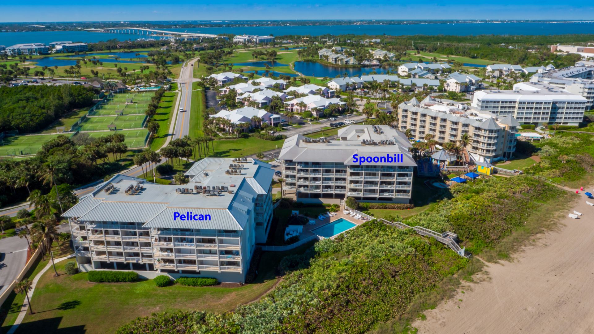 Resort Villas Buildings Spoonbill & Pelican