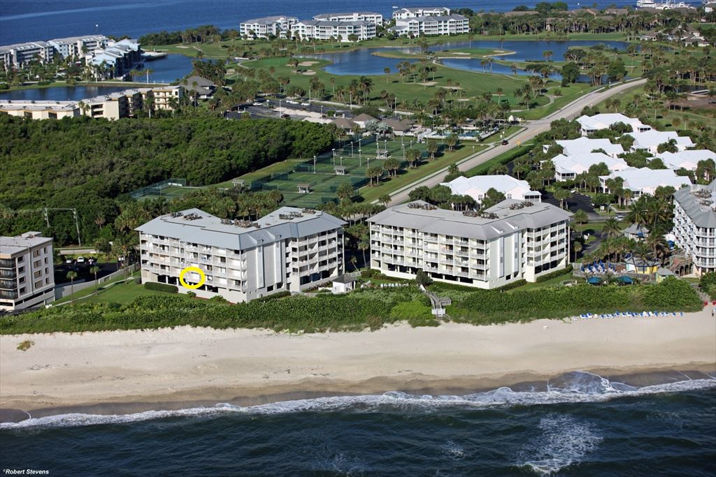 Resort Villas Aerial View Residence Marked