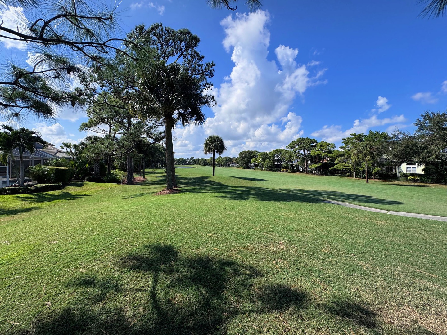 Back Yard View of Golf Fairway