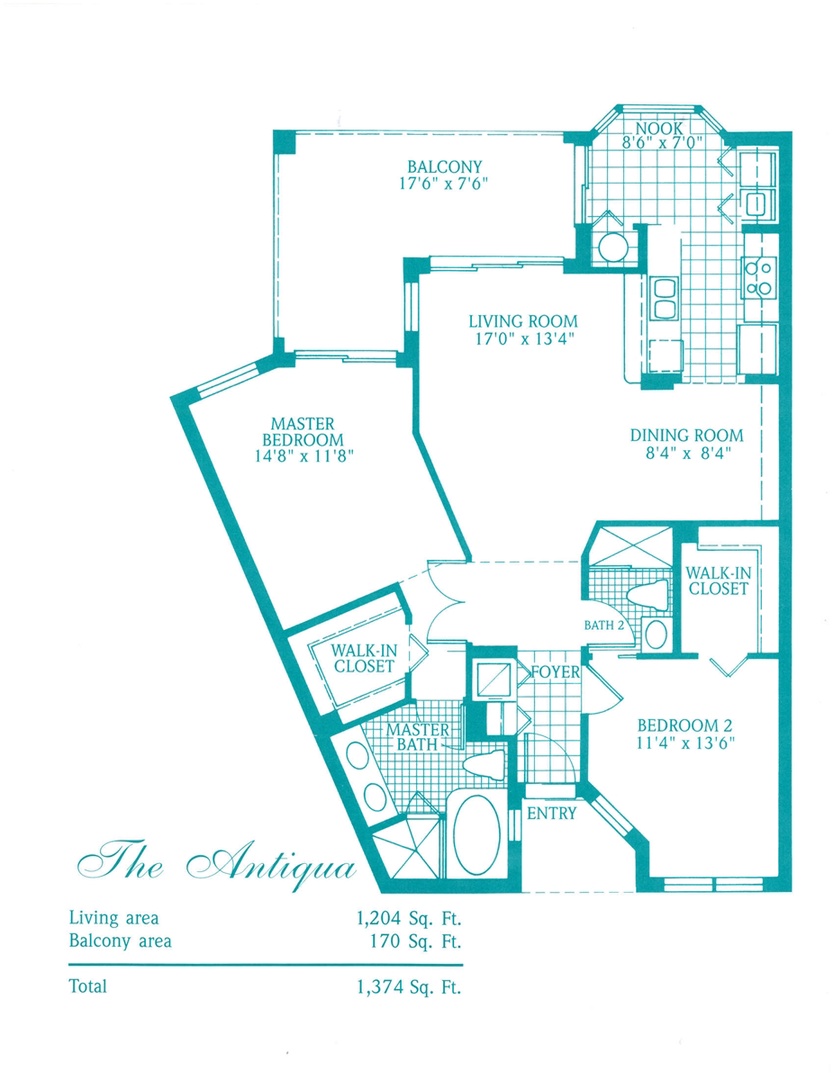 Antigua Floor Plan
