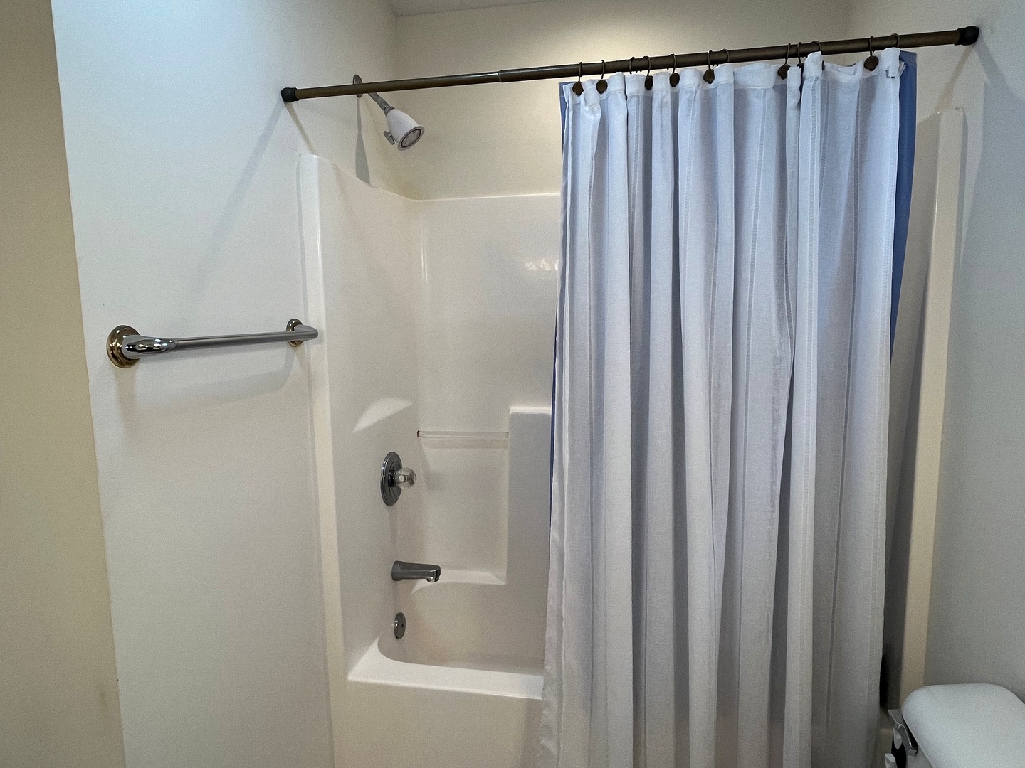 26 - bedroom 1 private bath - shower - tub