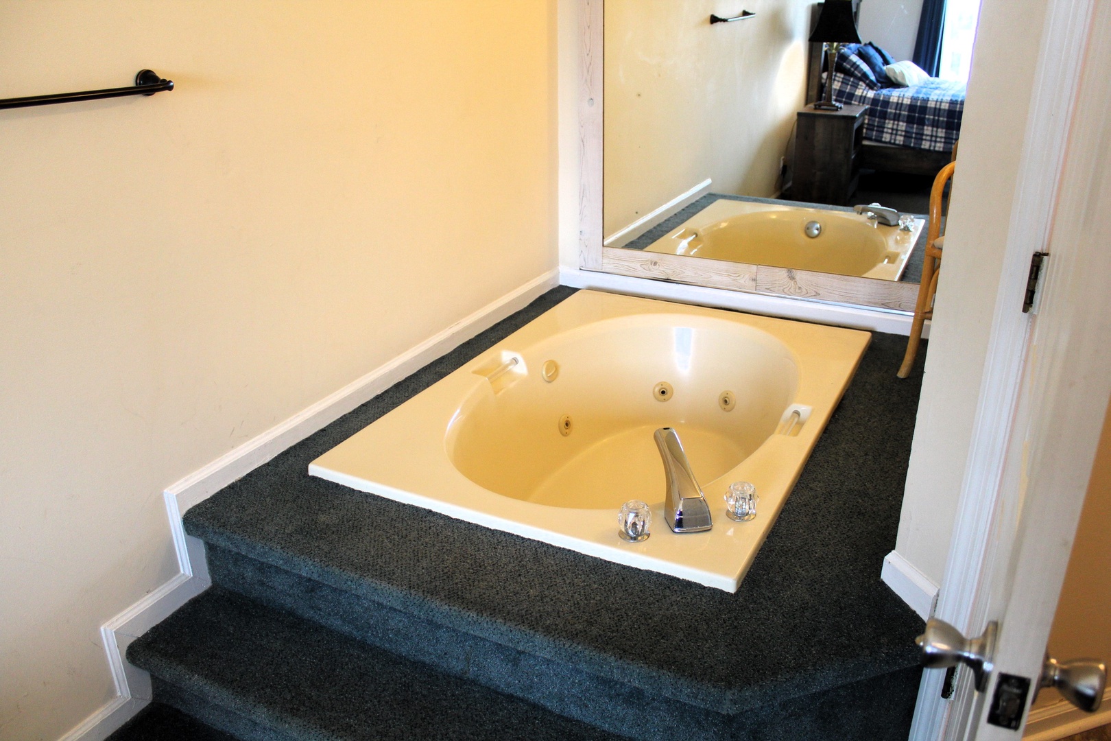 Jacuzzi Tub in Bedroom