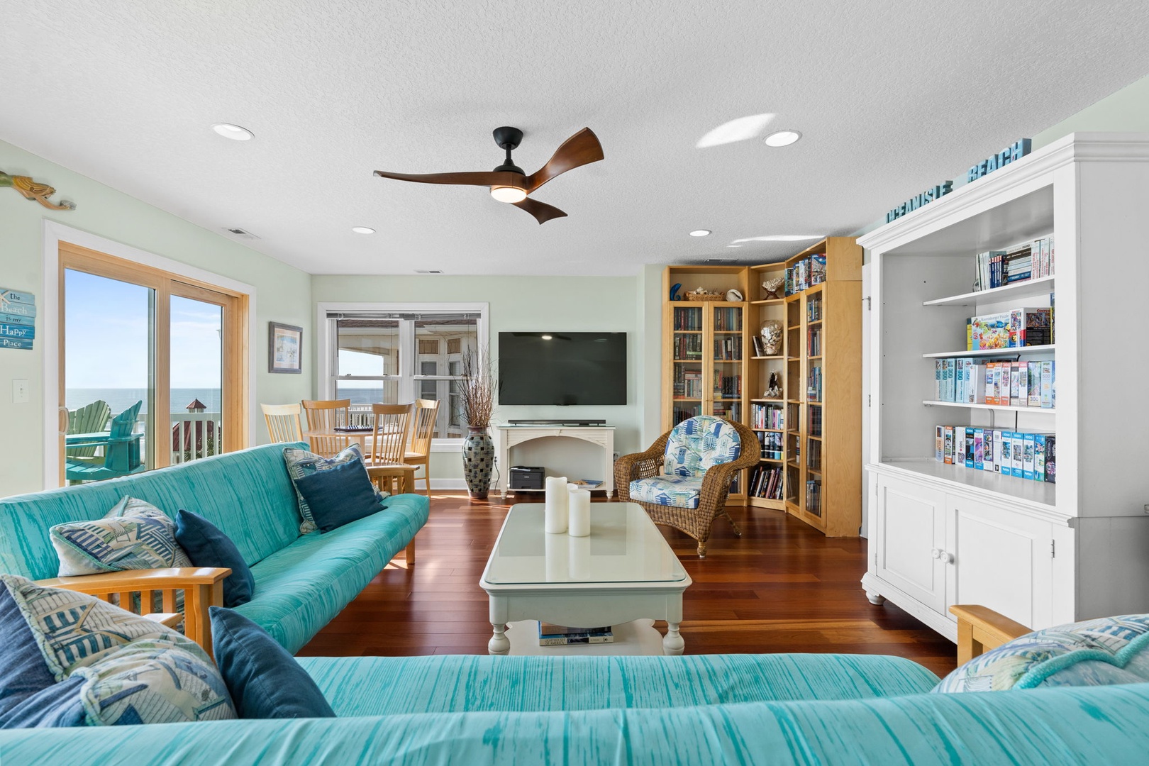 upstairs living area