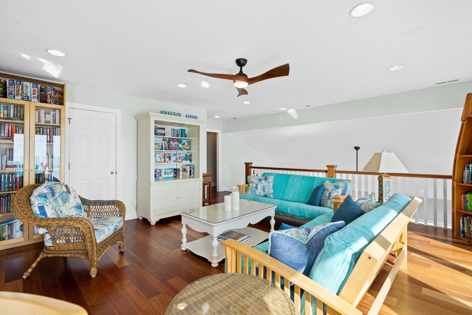 upstairs living area