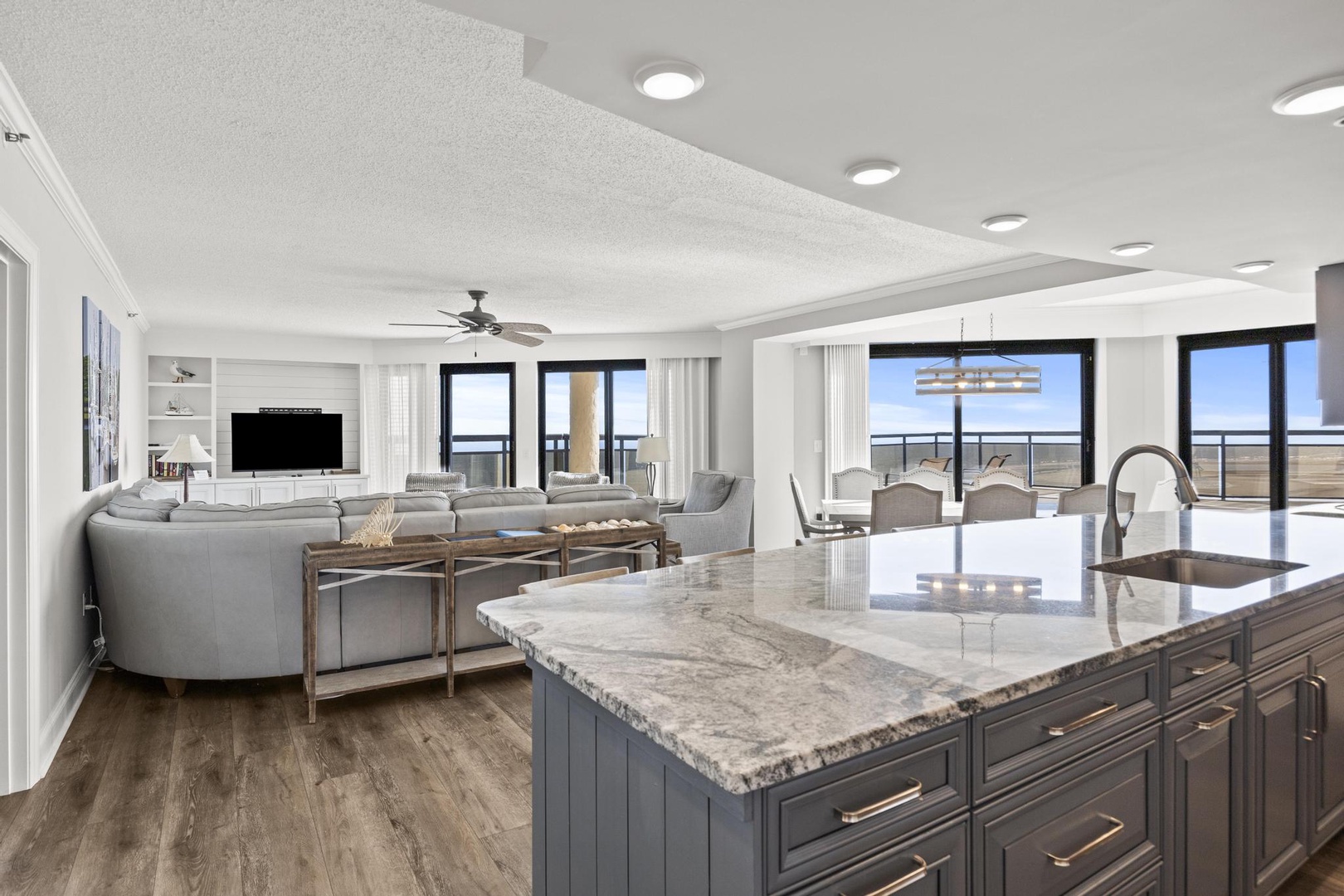 Kitchen to Living Area 1