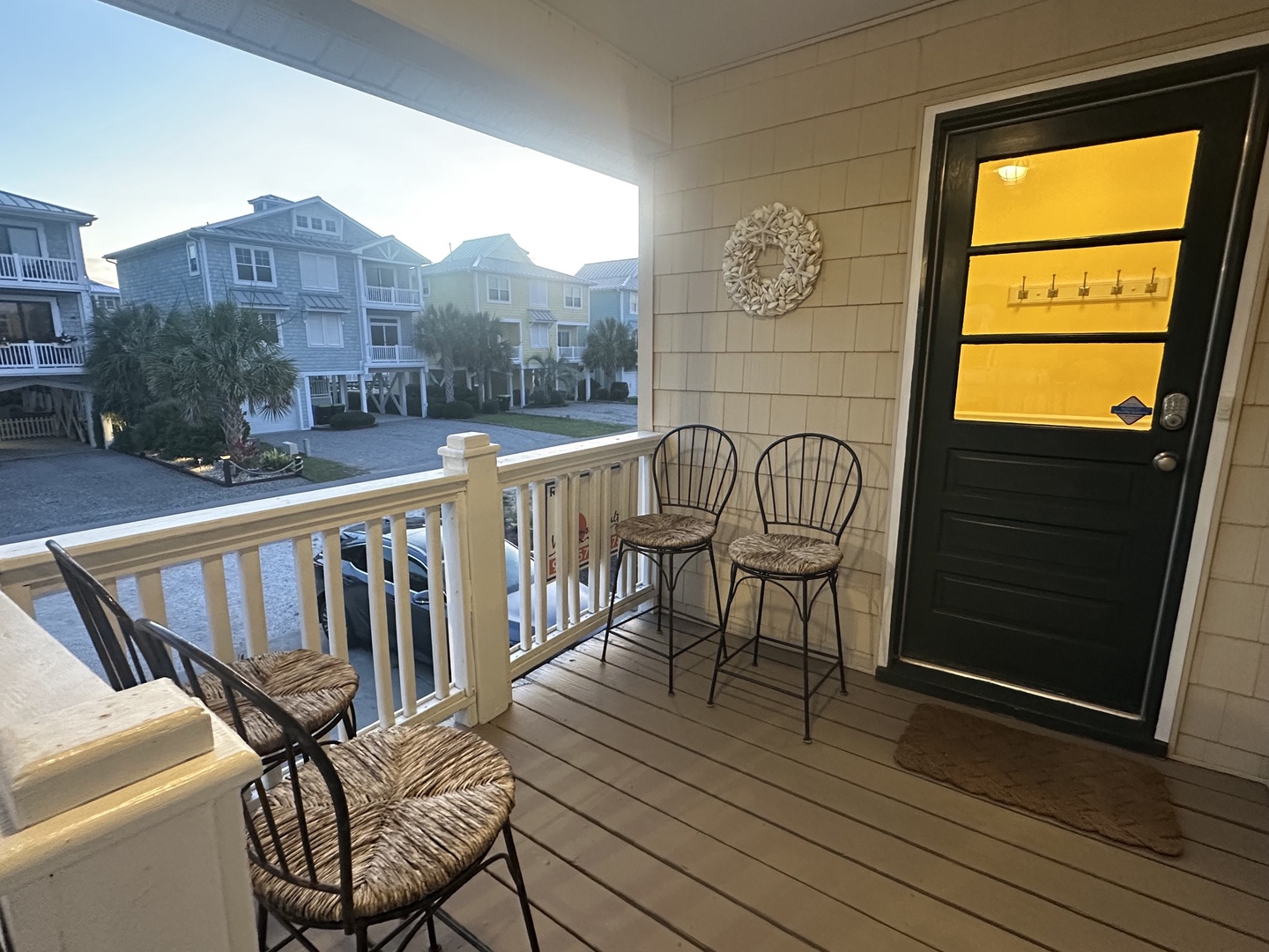 Seating on front porch