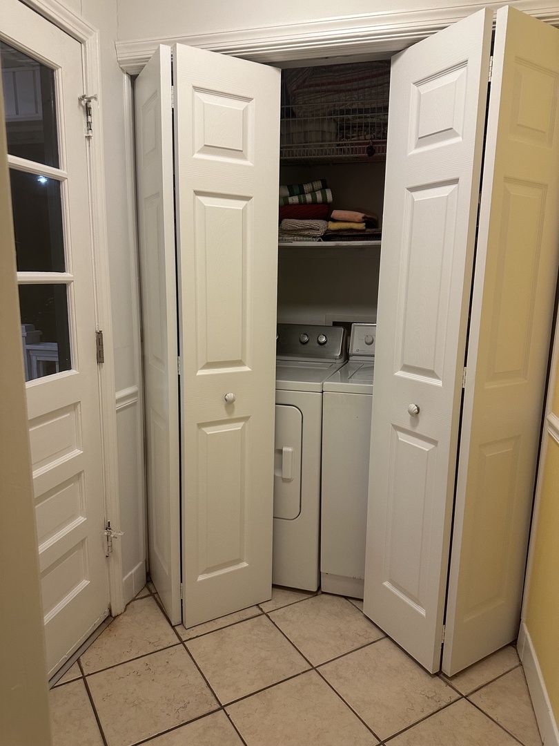 Washer and dryer