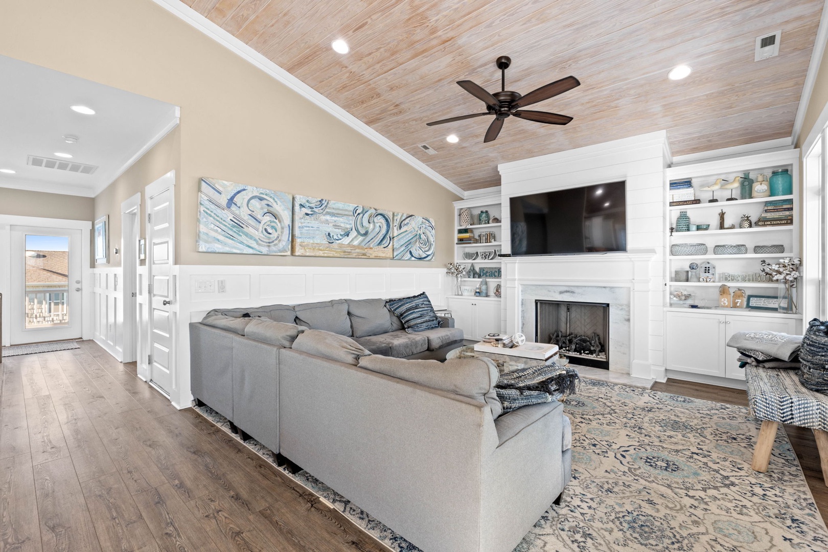 upstairs living area