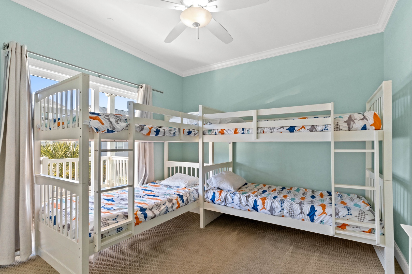 Bedroom 1 - bunk beds