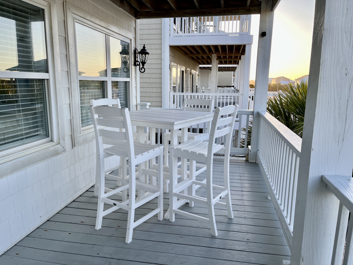first level deck