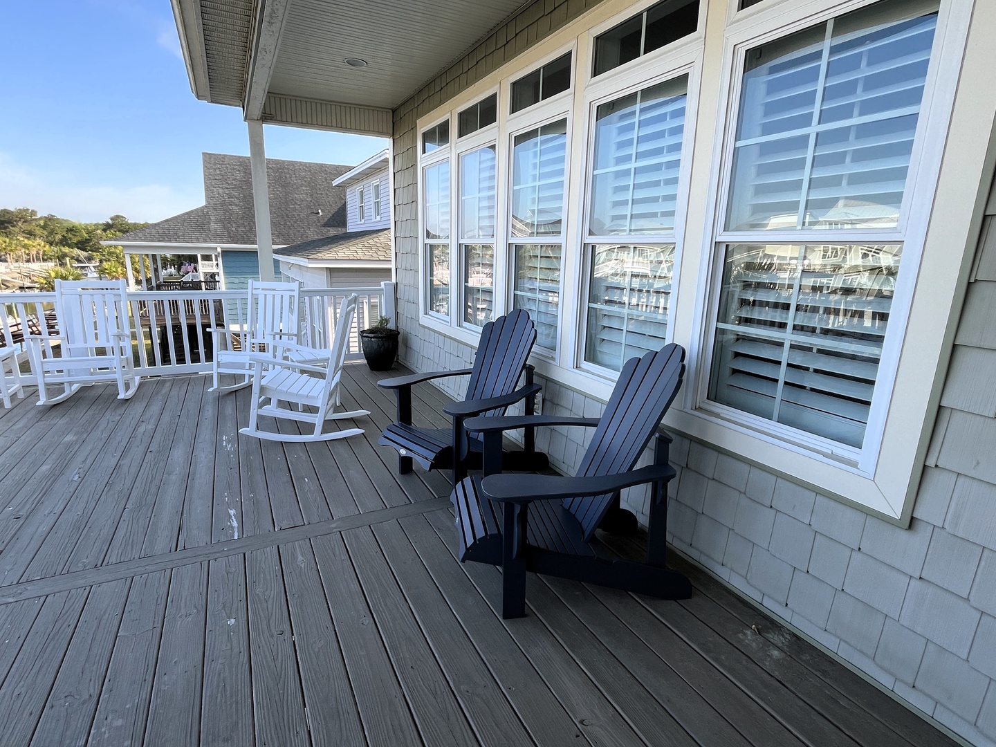 canal side deck