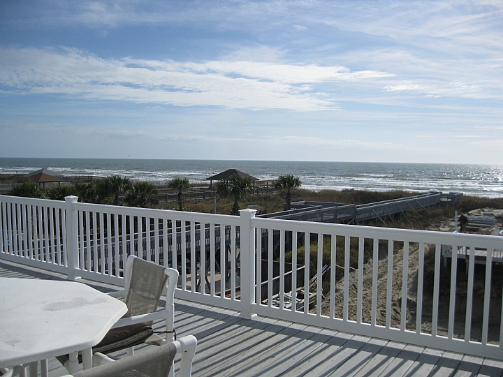 View From Upstairs Deck