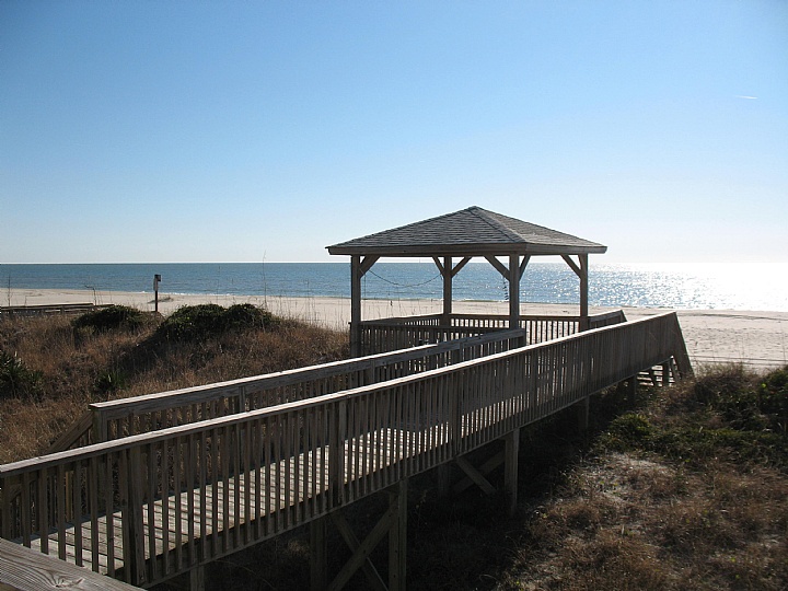 View From Deck - Private Gazebo