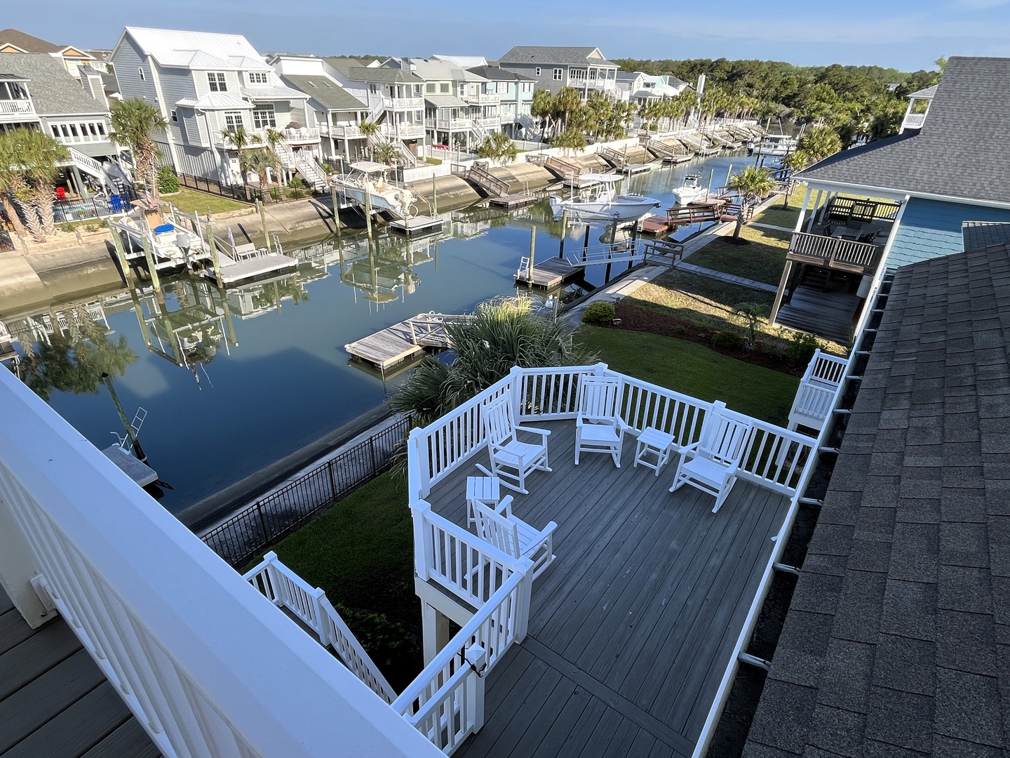 canal side deck