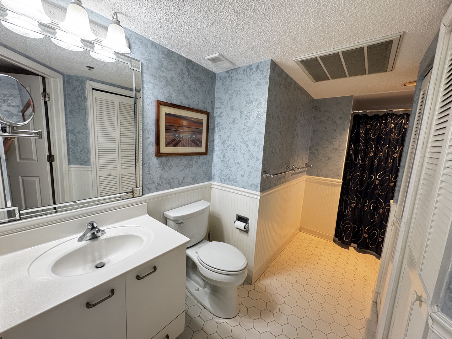 Hall & Bedroom 1 Bathroom