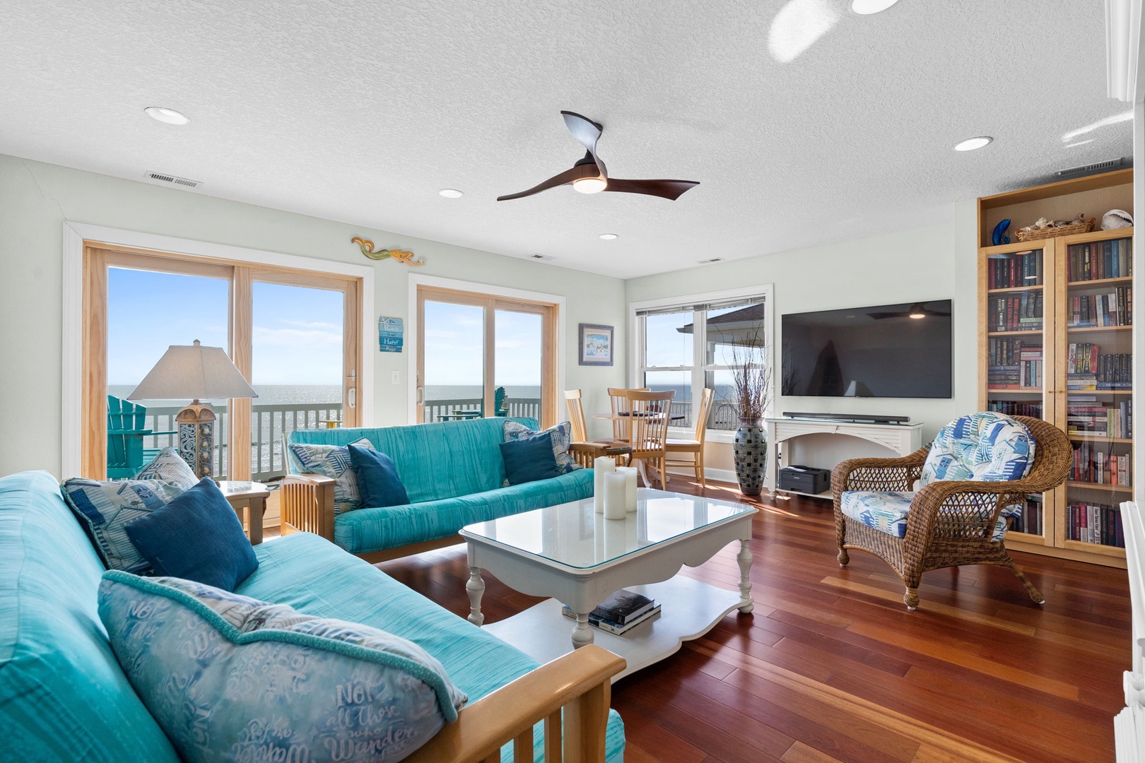 upstairs living area