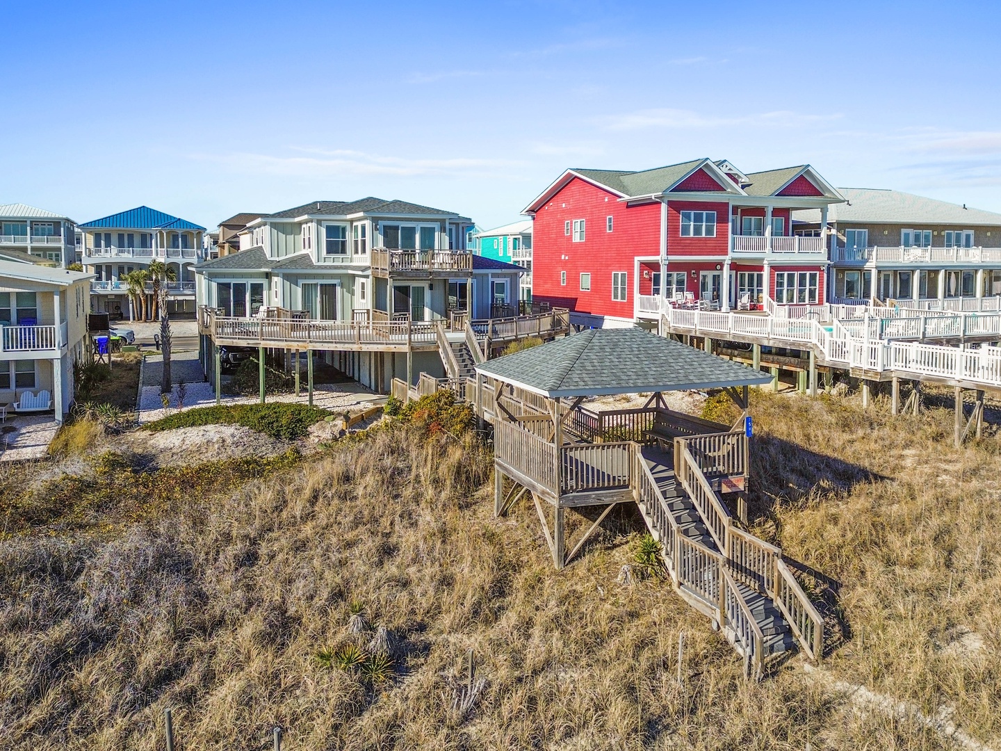 Aerial View of Complex From Beach 1-1