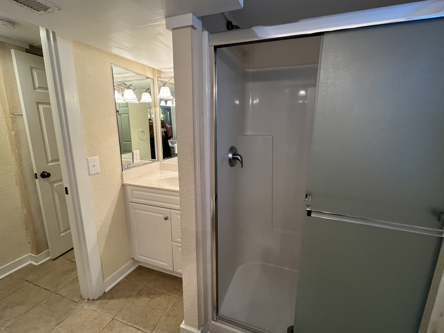 ground level bathroom