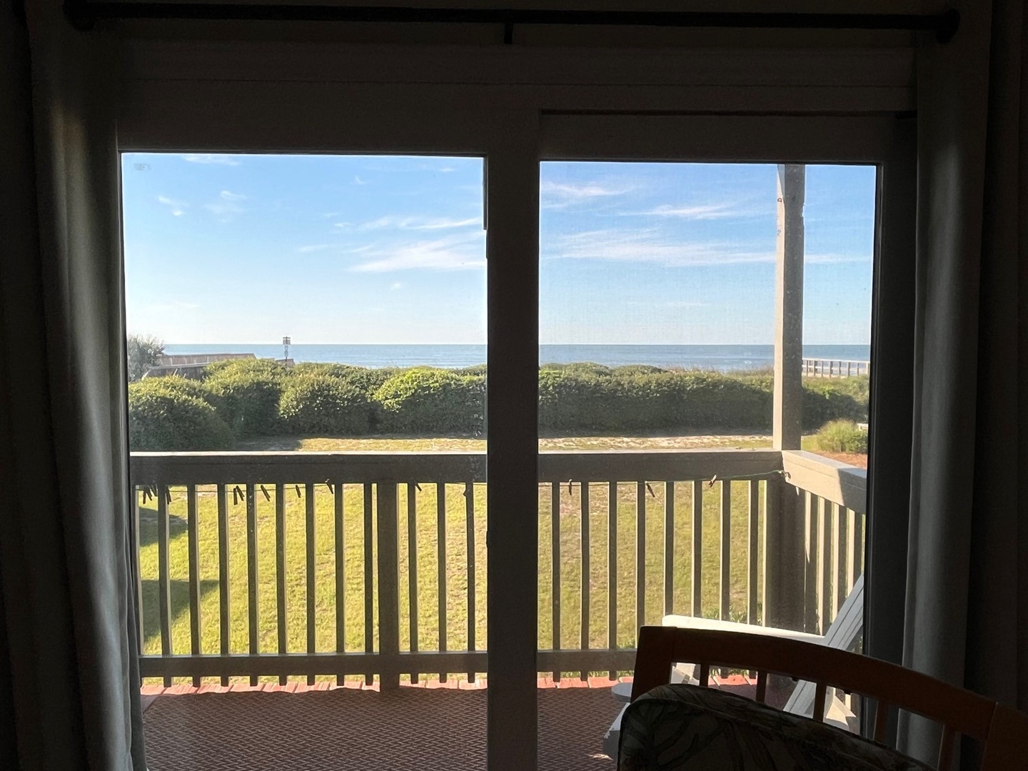 7 - view from living area