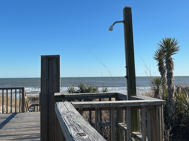 Outdoor Shower Beach View