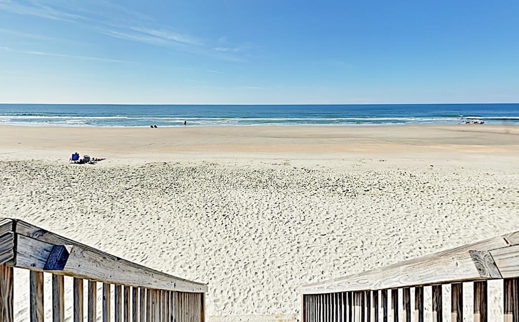 Beach in Front of the Islander Villas Pool