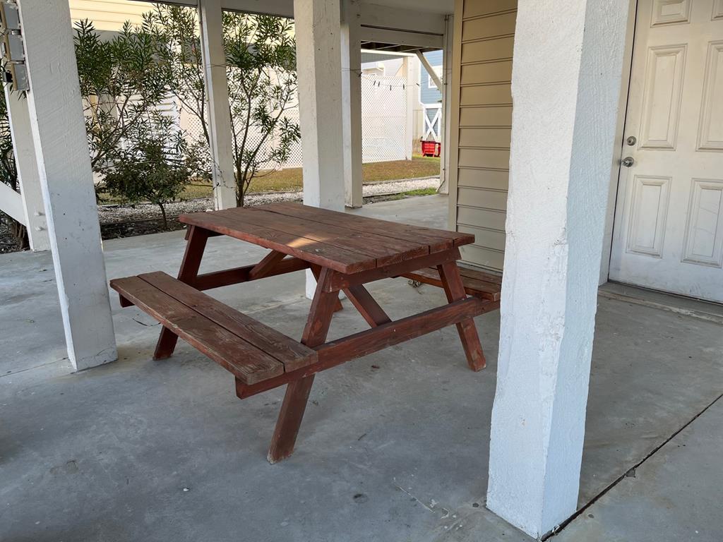 Picnic Table Ground Level