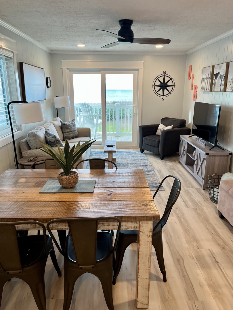 View Dining to Living Area