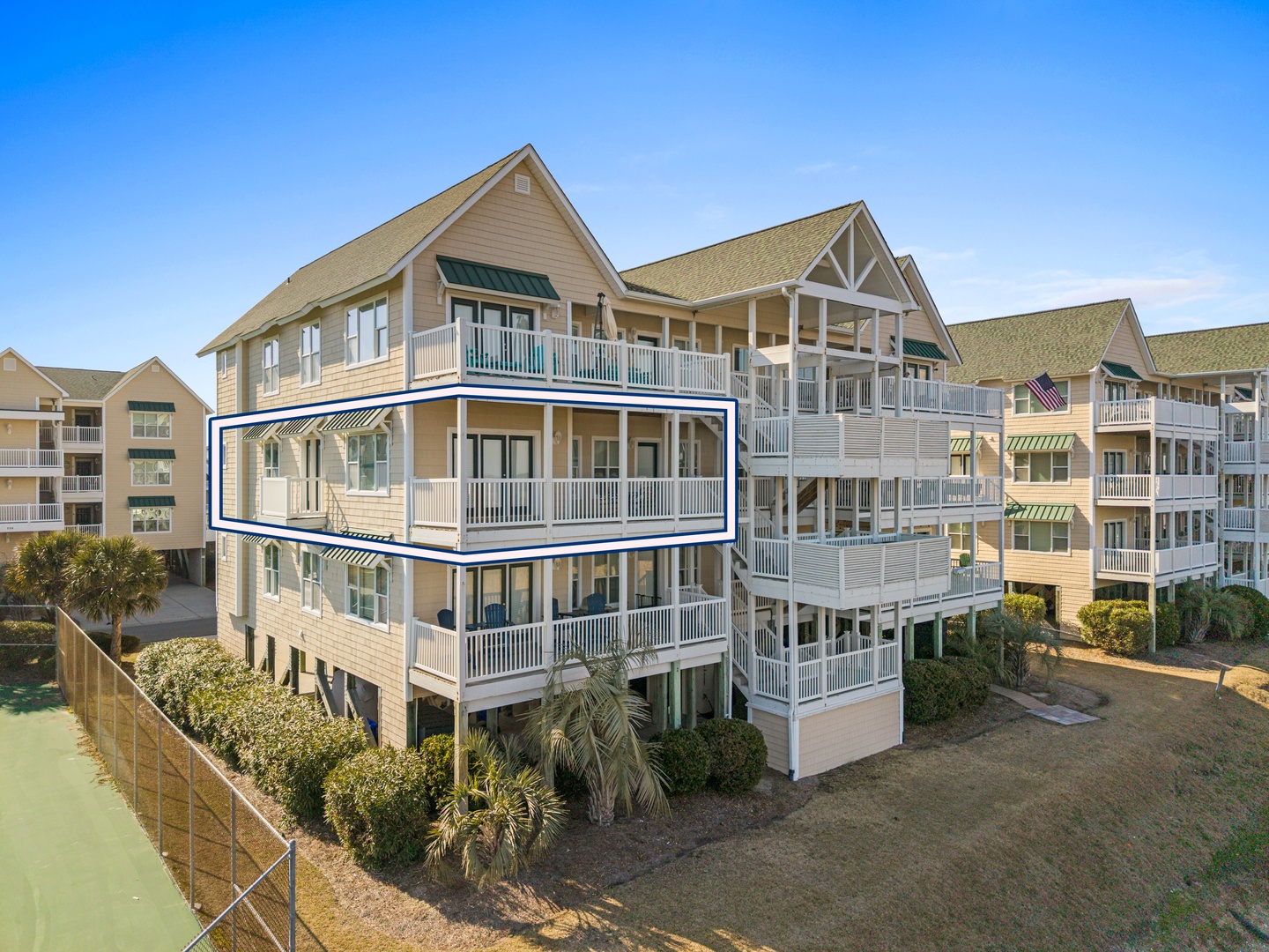 Side View of Complex