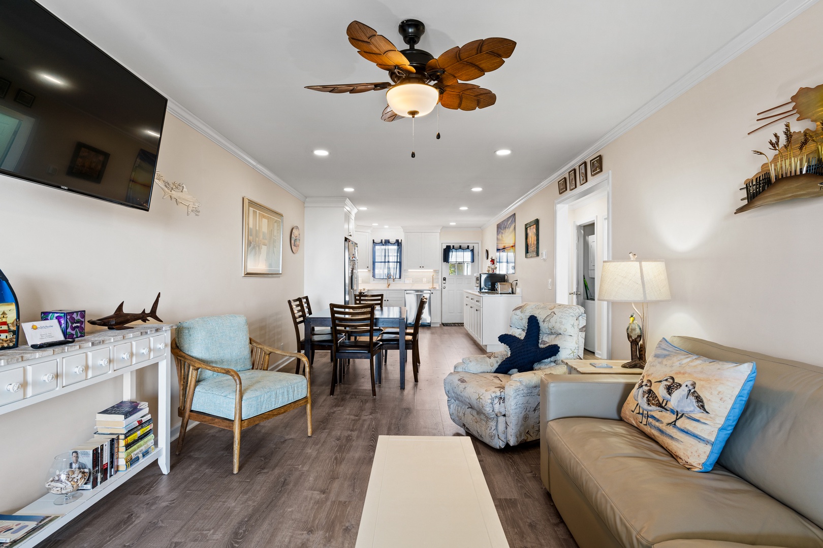 Living Dining and Kitchen View 1