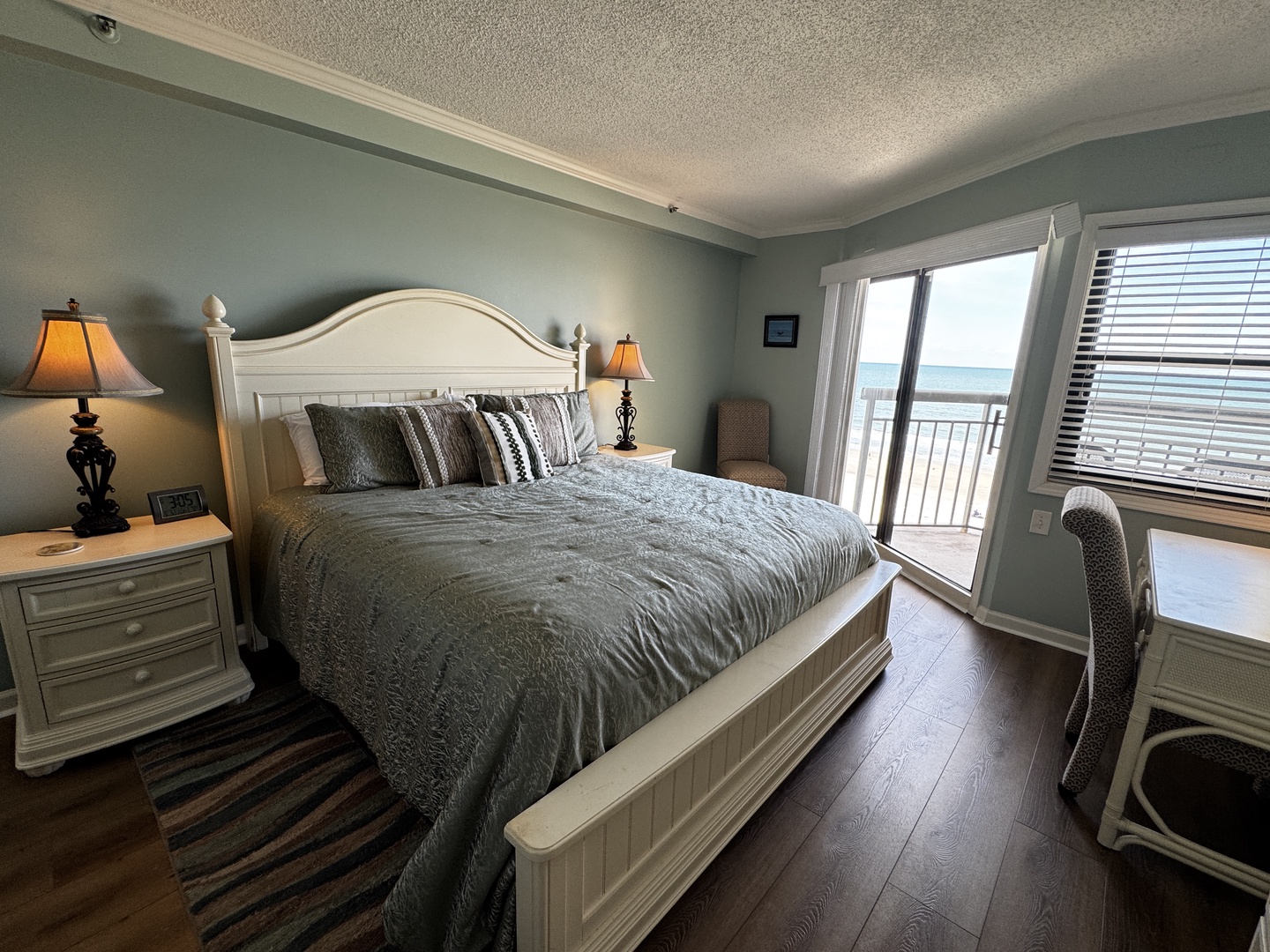 Master BR with Private Balcony