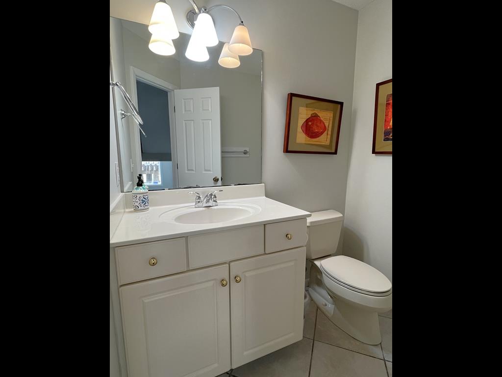 Bathroom Opens to Bedroom 2 and Hallway