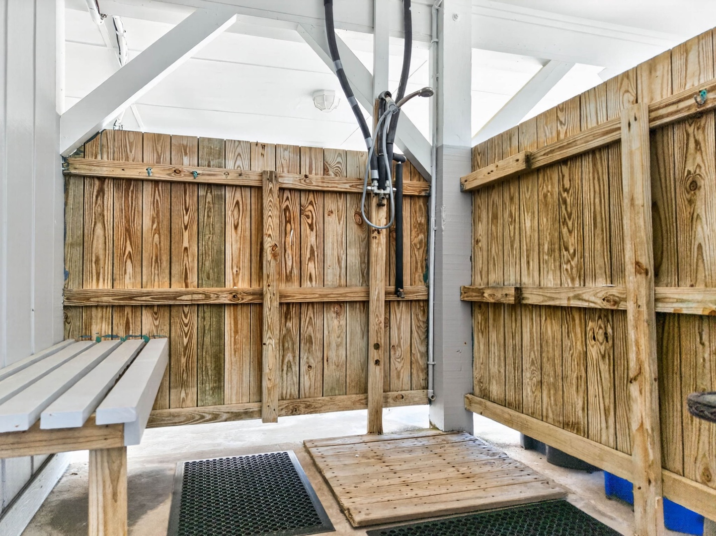 outside shower