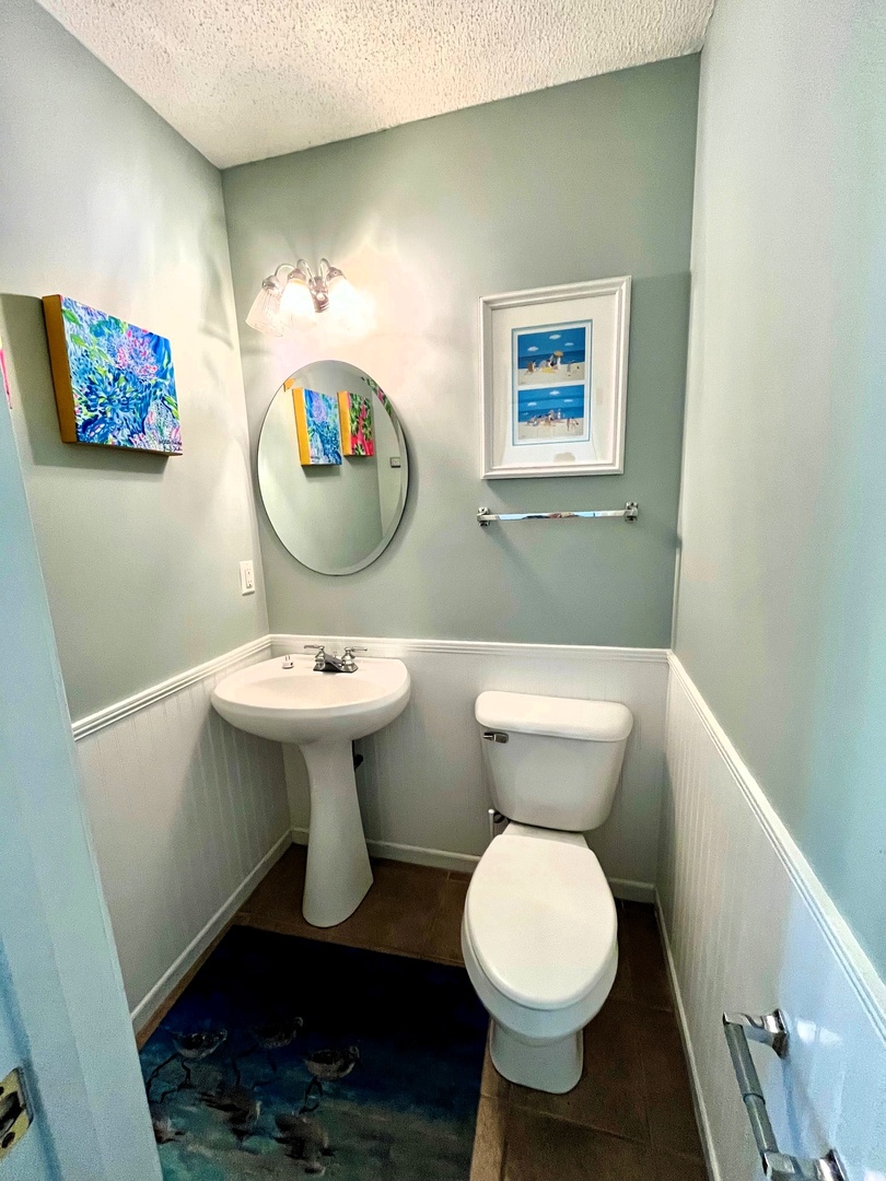 10 - half bath first level