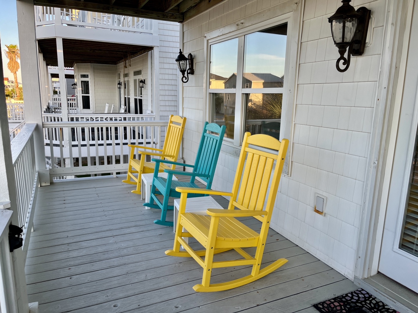 first level deck