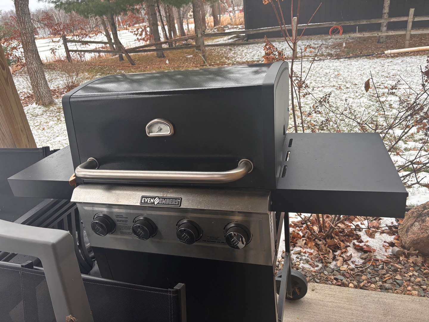 Grill Available, Propane included