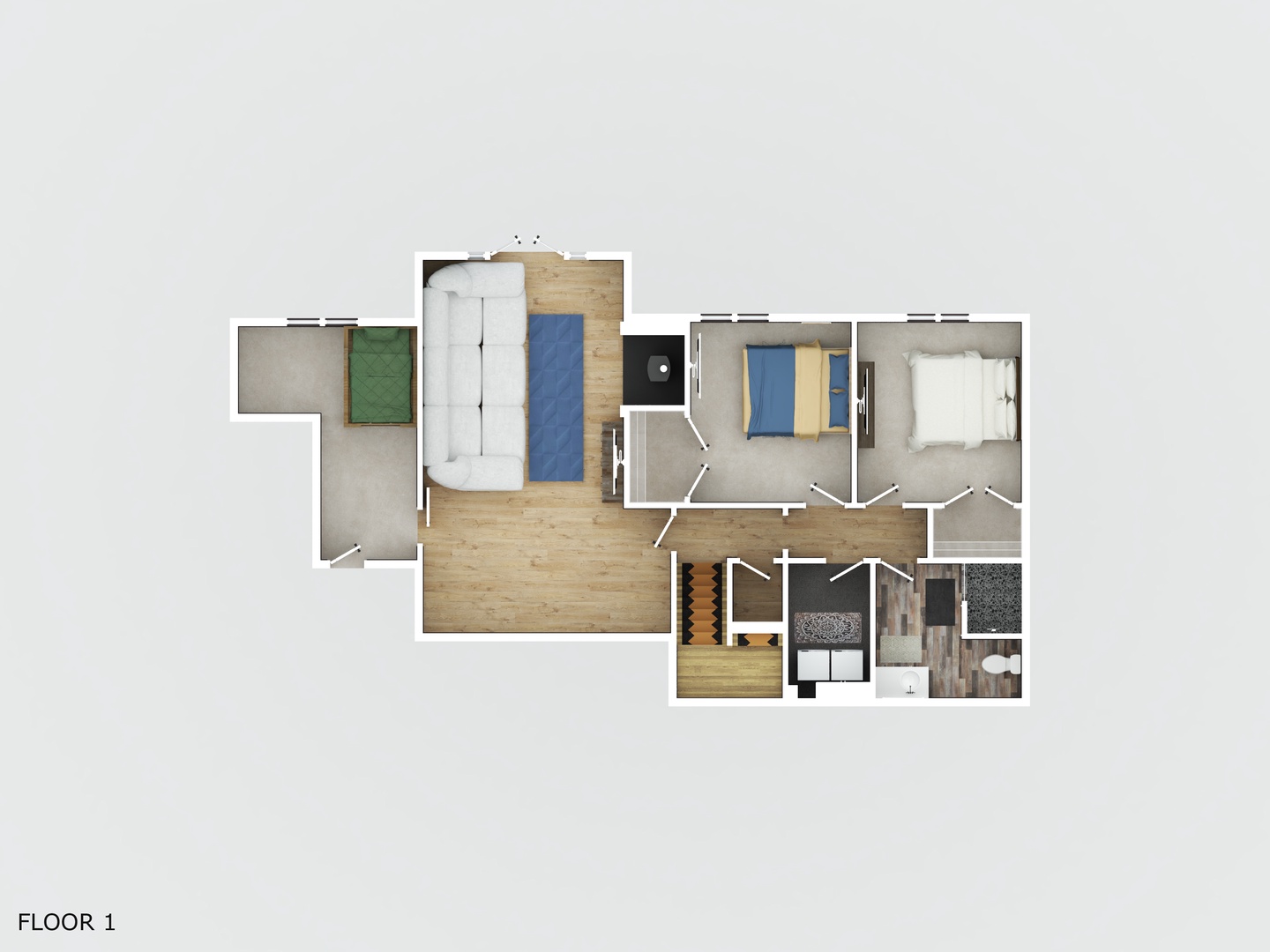 Lower Level Floor Plan